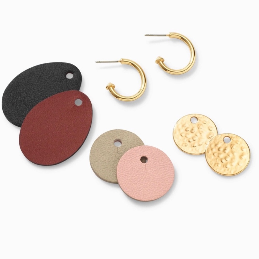 🆕 Stella & Dot Versatile Color Pop Earrings ~ wear multiple ways!